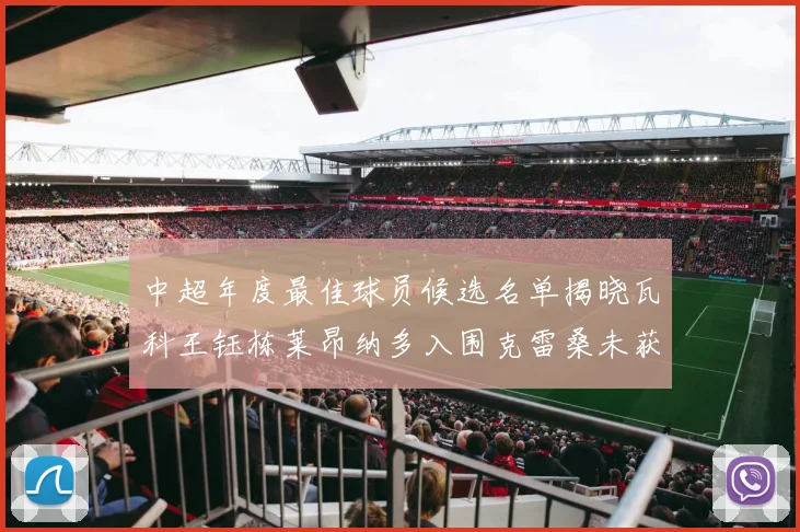 中超年度最佳球员候选名单揭晓瓦科王钰栋莱昂纳多入围克雷桑未获提名